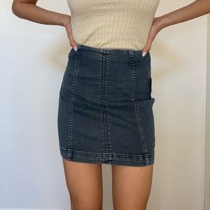 Free People - Blue Jean Skirt - Size: 0 NWT
